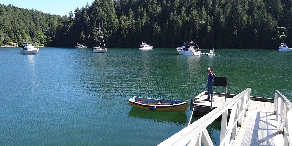 Tod Inlet Dinghy Dock