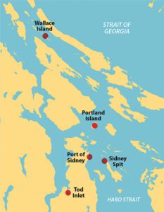 Hiking Maps for Gulf Islands